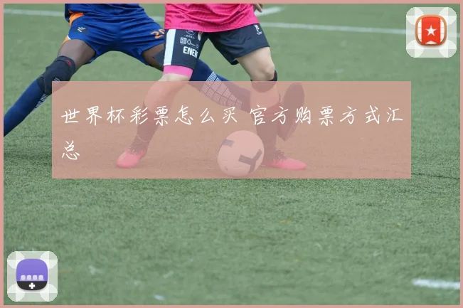 世界杯彩票怎么买 官方购票方式汇总